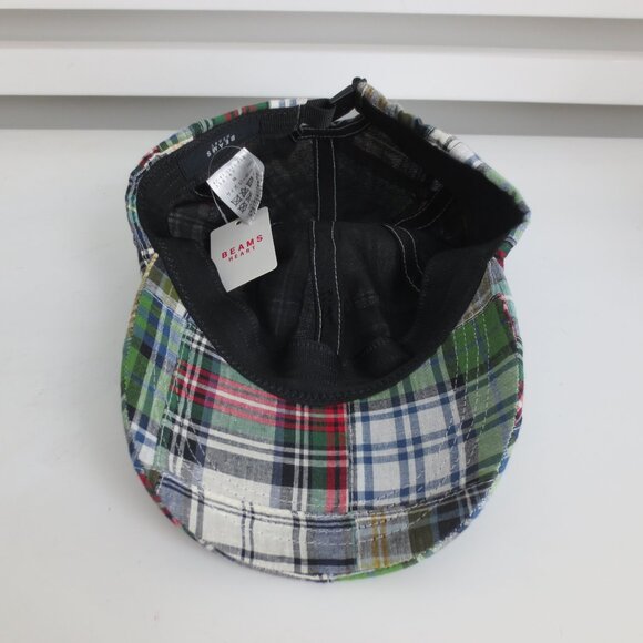 NWOT BEAMS HEARTE PATCHWORK BASEBALL CAP ADJUSTABLE O/S - Picture 5 of 8